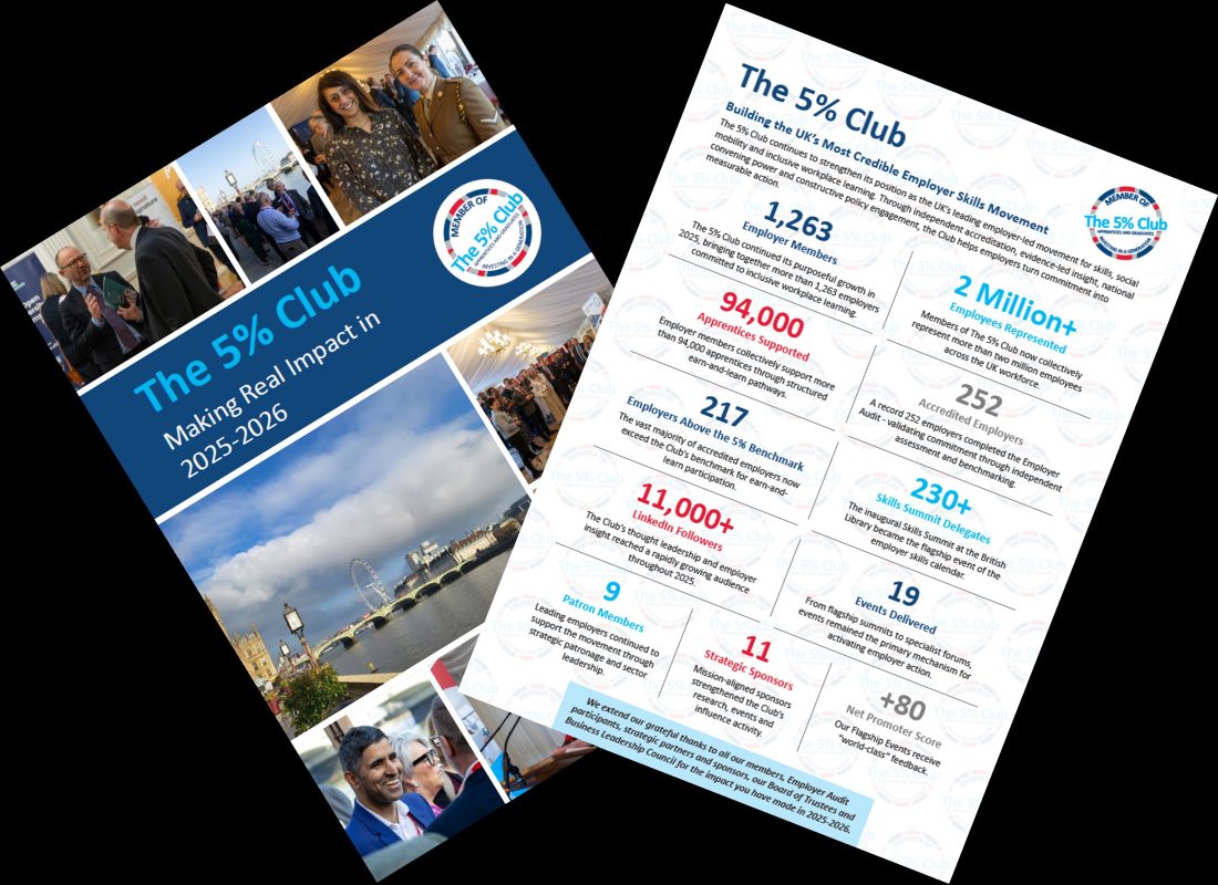 The 5% Club Launches 2025/26 Impact Report at House of Lords Summer Reception