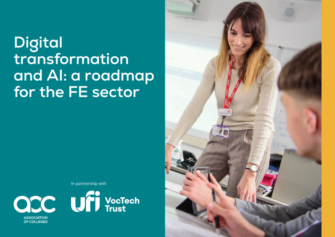Colleges step into Digitally-Driven Future with new AoC and Ufi VocTech Roadmap