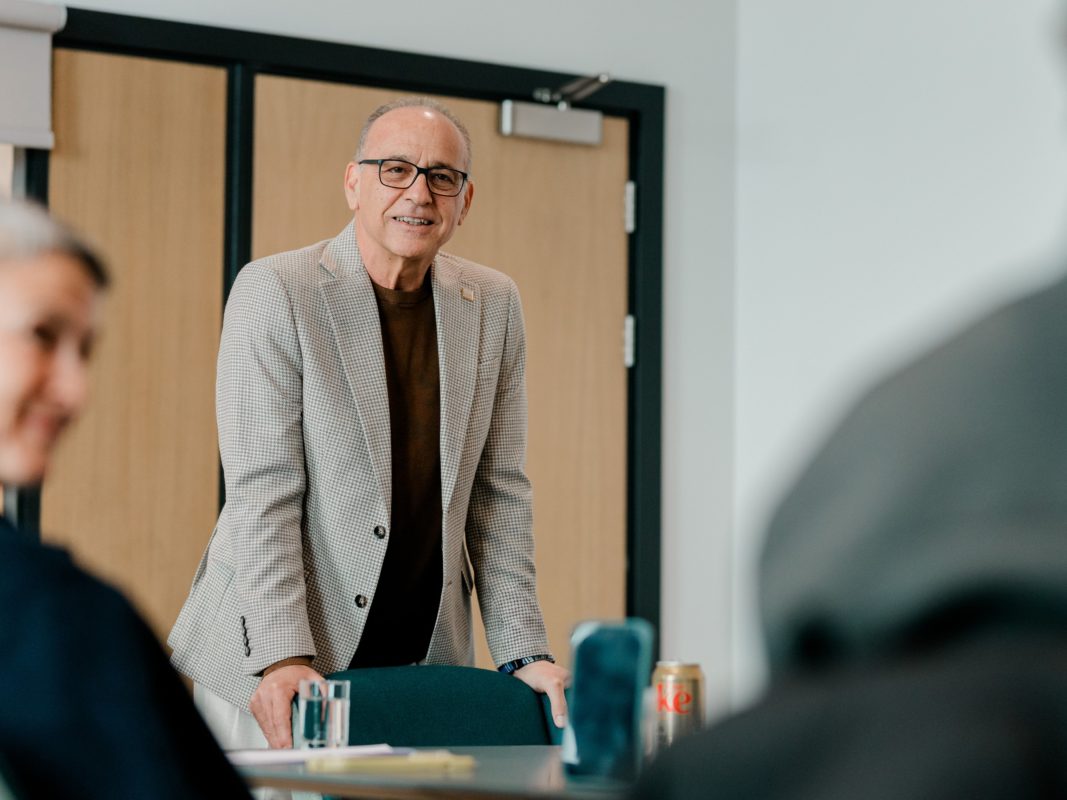 Dragons’ Den entrepreneur Theo Paphitis inspires future business leaders during exclusive Derby event