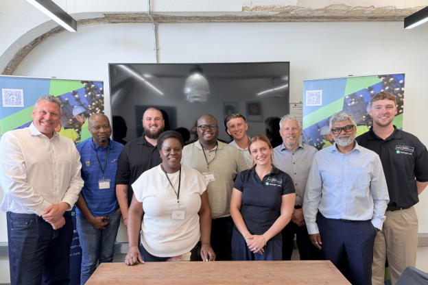 South African delegation from Nkangala TVET College visiting the UK