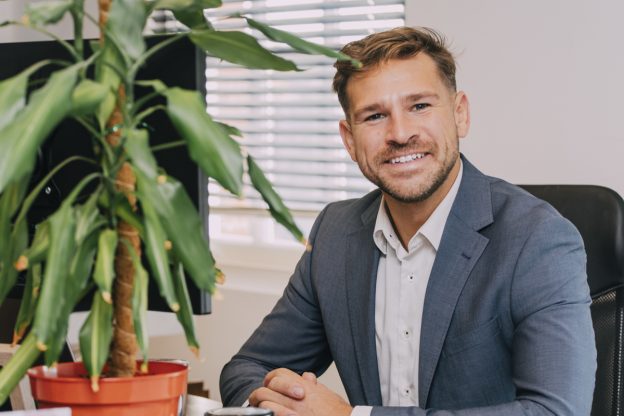 James Davison, co-founder of Nine Dots Development