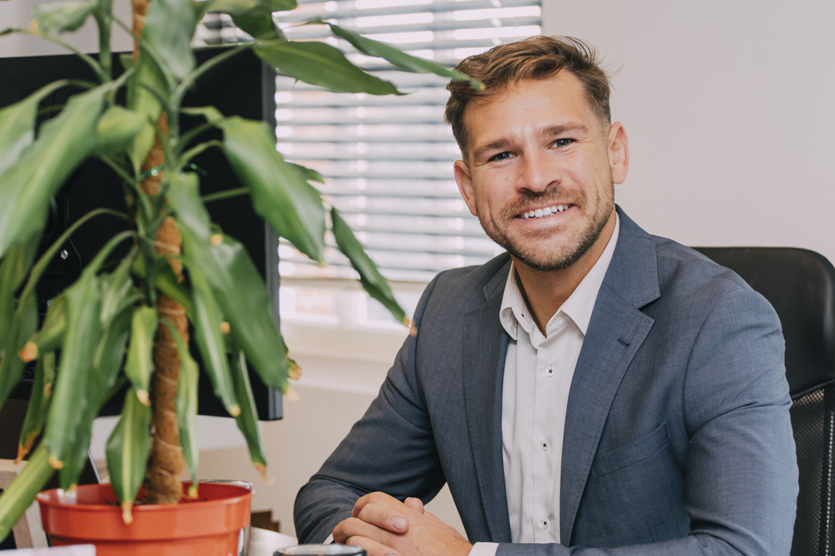 James Davison, co-founder of Nine Dots Development