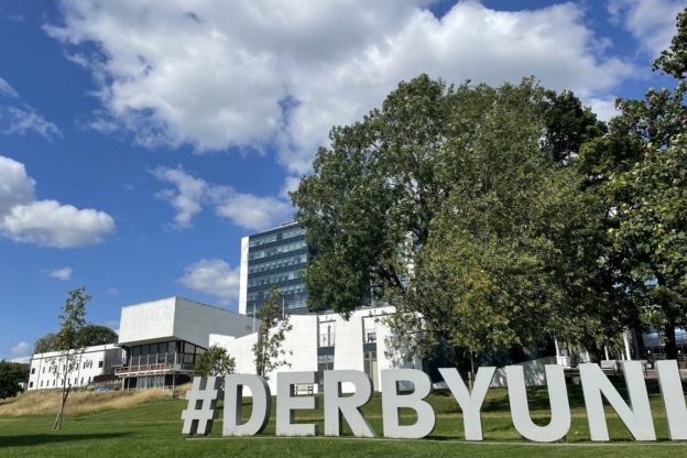 University of Derby campus picture of #derbyuni