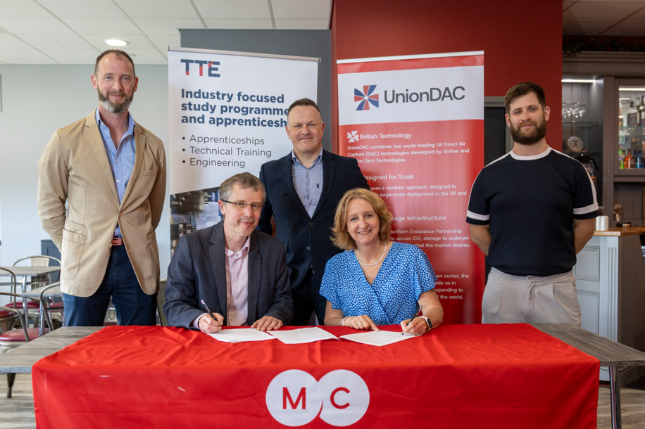 UnionDAC announces agreement with Middlesbrough College to develop skills pathway to industry