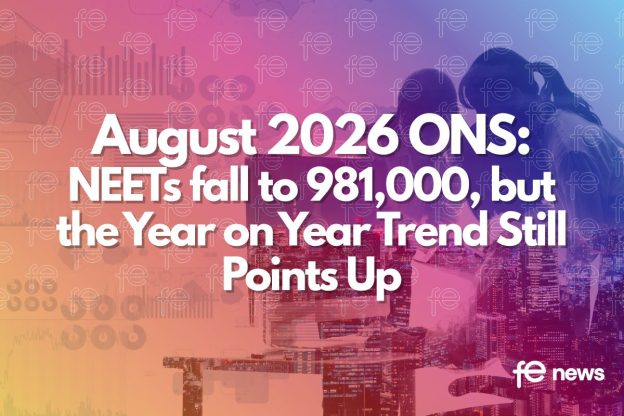 August 2026 ONS NEETs fall to 981,000, but the Year on Year Trend Still Points Up