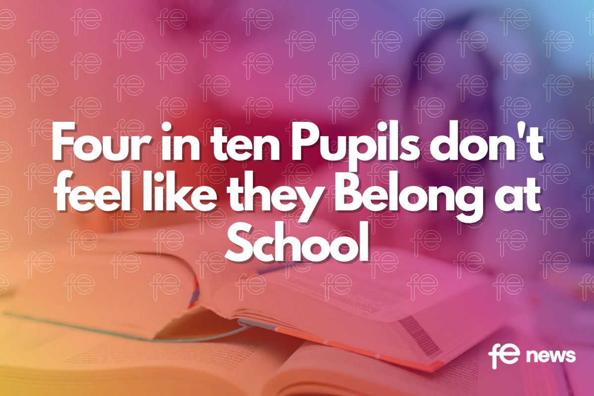 Four in ten Pupils don't feel like they Belong at School
