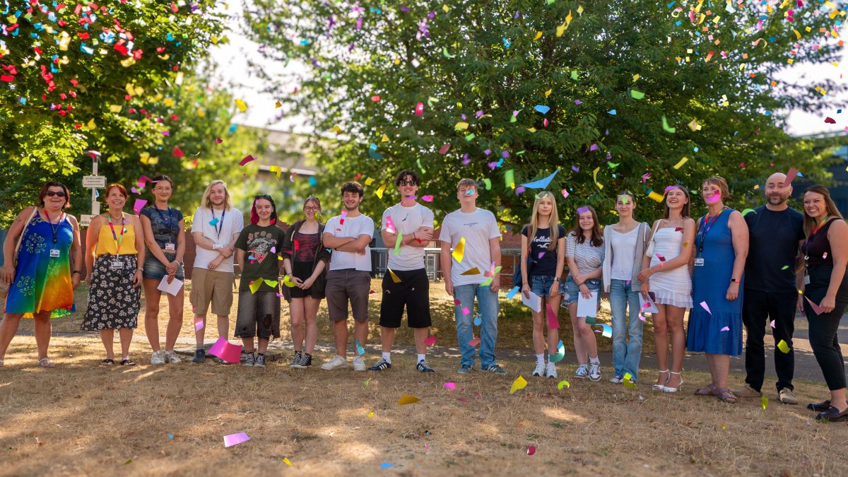 East Sussex College students celebrate results and look ahead to their next steps