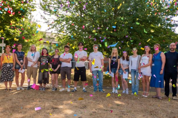 East Sussex College students celebrate results and look ahead to their next steps