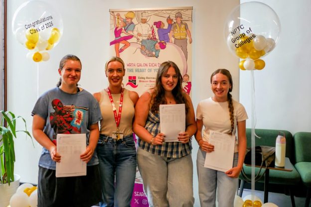 Powys Students Celebrate Success at Newtown College and Brecon Beacons College