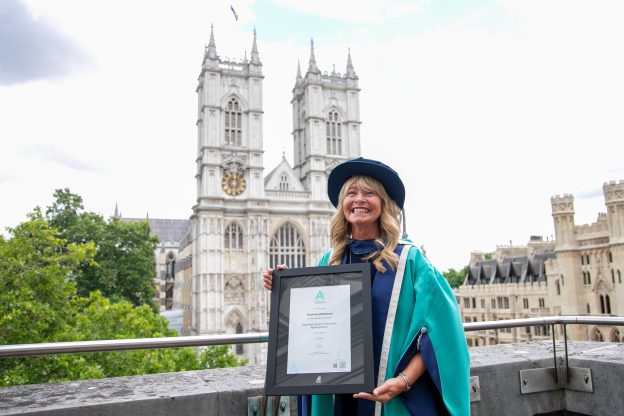 Stephanie Molyneaux, Apprenticeships Manager at WSH Ltd, has been awarded an Honorary Doctorate in Business Administration from Arden University 3a