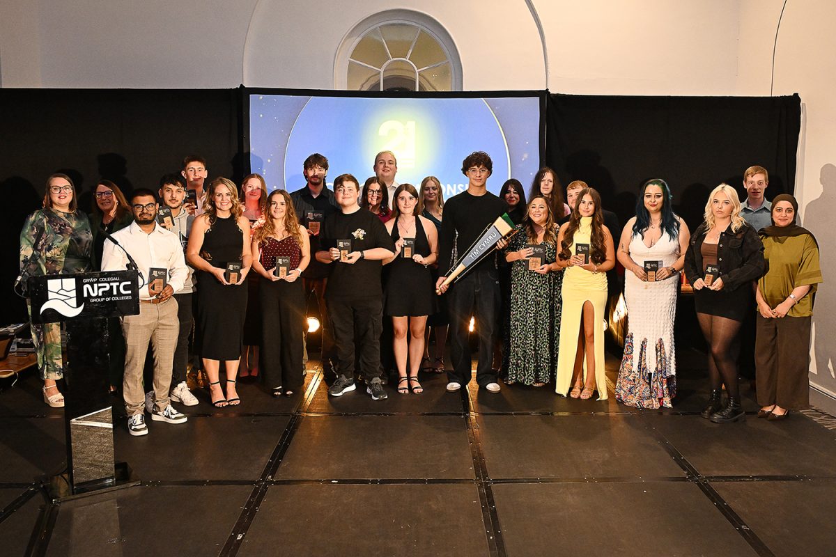 Students Take Centre Stage at NPTC Group of Colleges Annual Awards