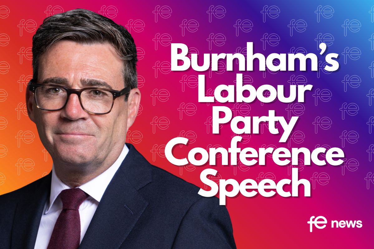 Burnham’s Labour Party Conference Speech
