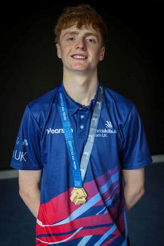 Joe Wilton - World Skills Competition Medal Winner