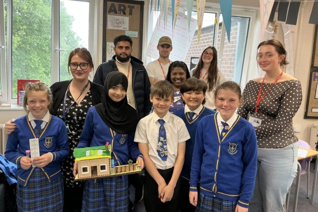 Pupils from St Antonys RC Primary School