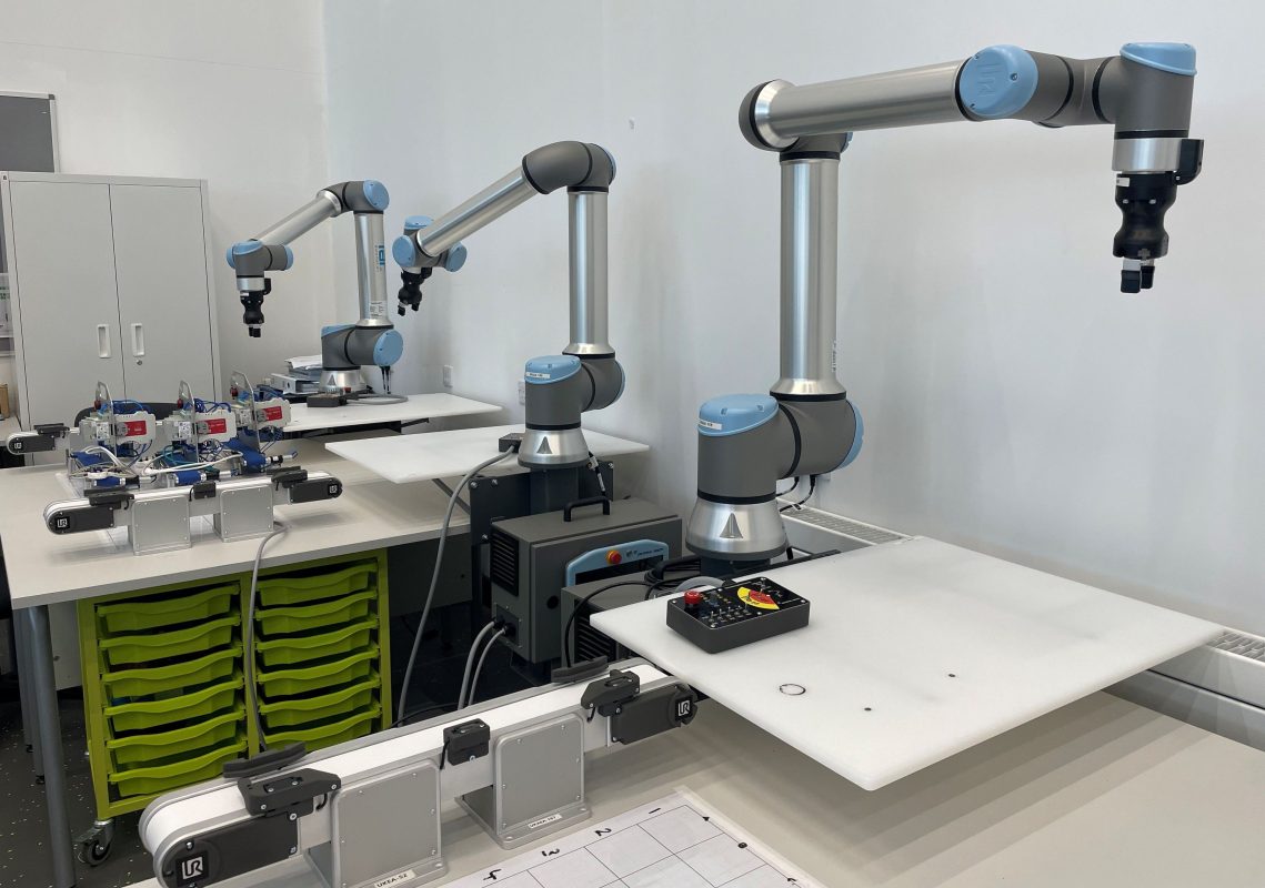 Robotics training equipment to be used by learners in Cumbria. Photo by UKAEA.
