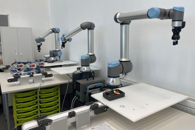 Robotics training equipment to be used by learners in Cumbria. Photo by UKAEA.