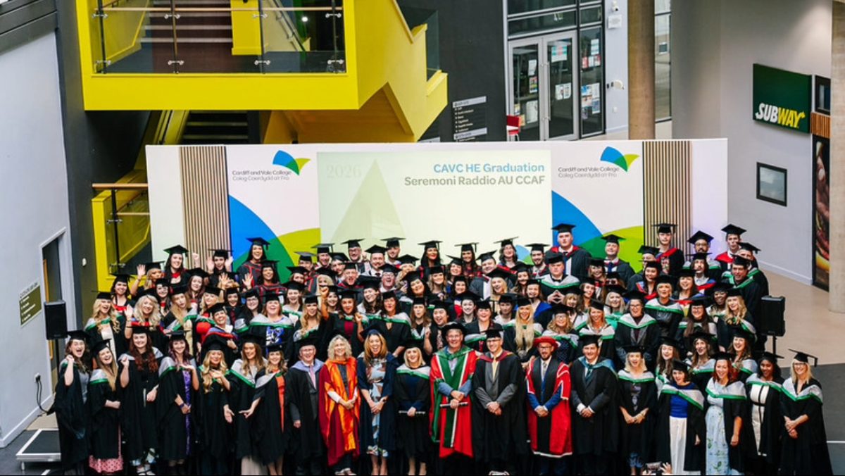 CAVC celebrates the achievements of its Higher Education learners at special graduation ceremony
