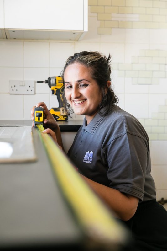 Apprentice joiner, Sonia