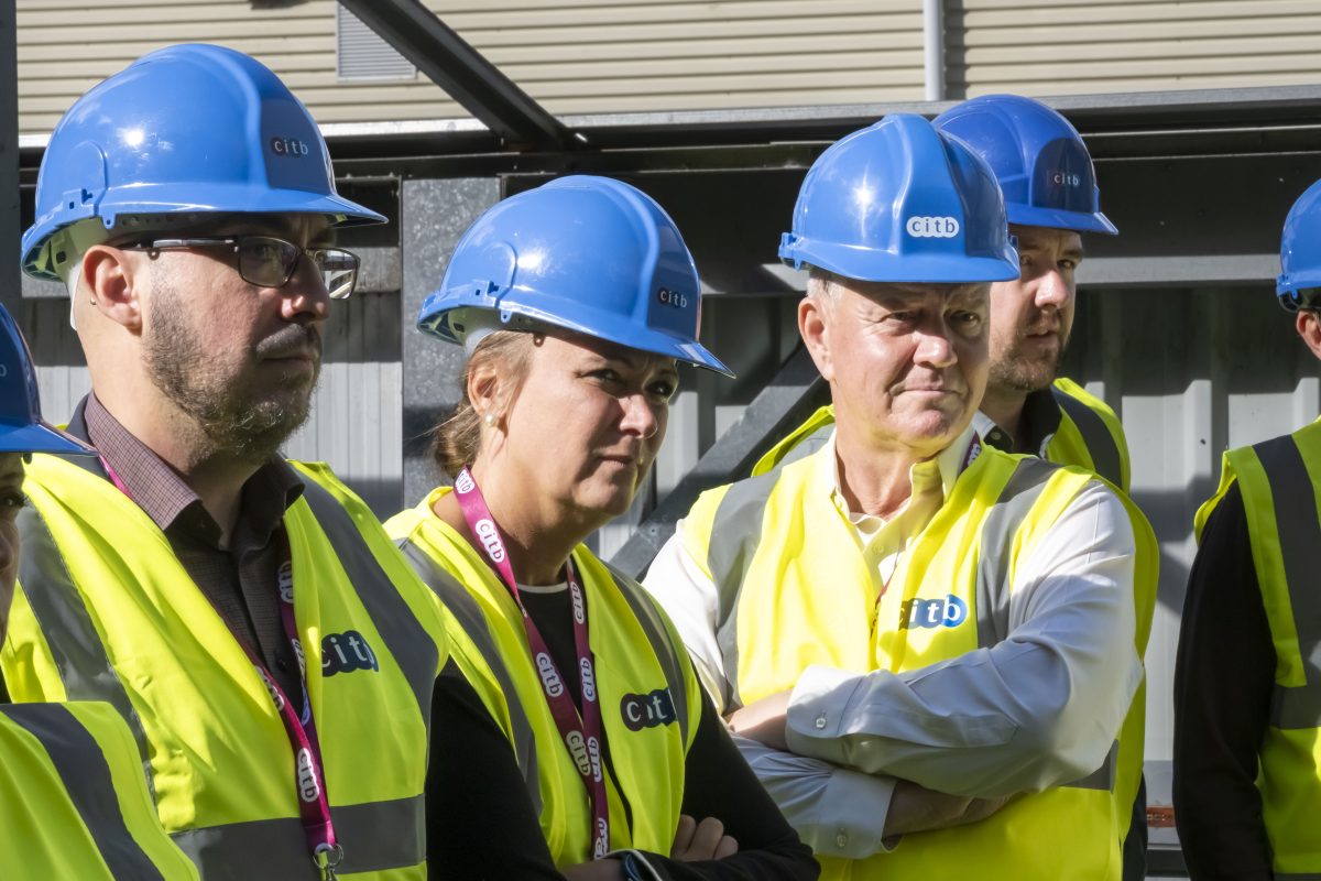 Swedish visit to CITB INchinnanPic Peter Devlin