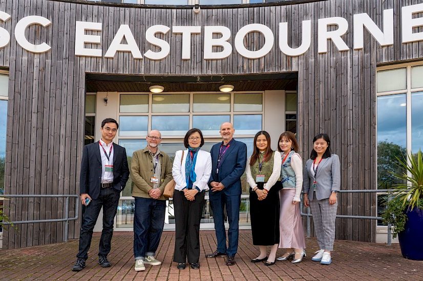 Image caption A visit from Chinese Delegates earlier this year