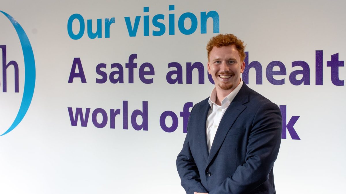 Macauley Quinn - IOSH Vice President.
