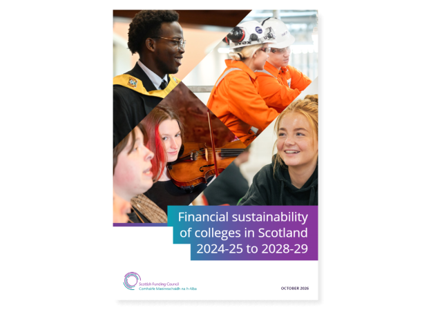 Financial Sustainability of Colleges in Scotland report