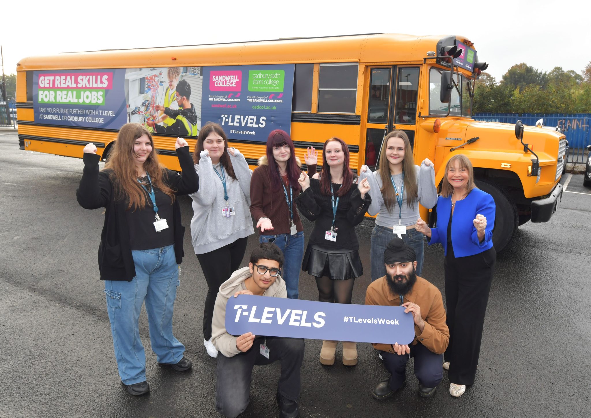 FE News | The Sandwell Colleges Take T Levels on the Road with the Big ...