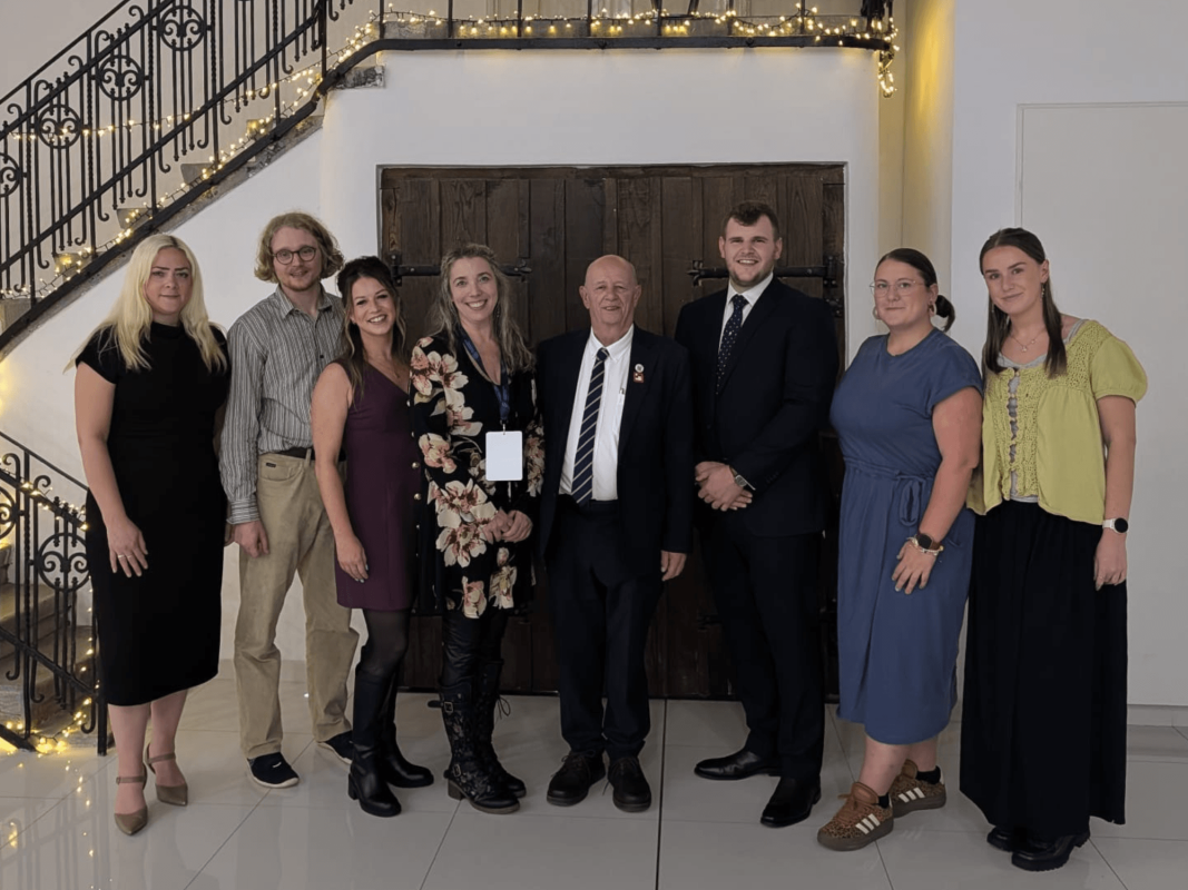Delegates from Derby city presented Dream Fest at a conference in Hungary