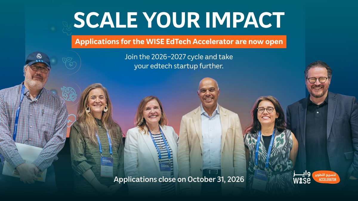 Applications for the WISE EdTech Accelerator are now open