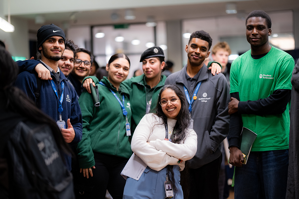 Waltham Forest College students