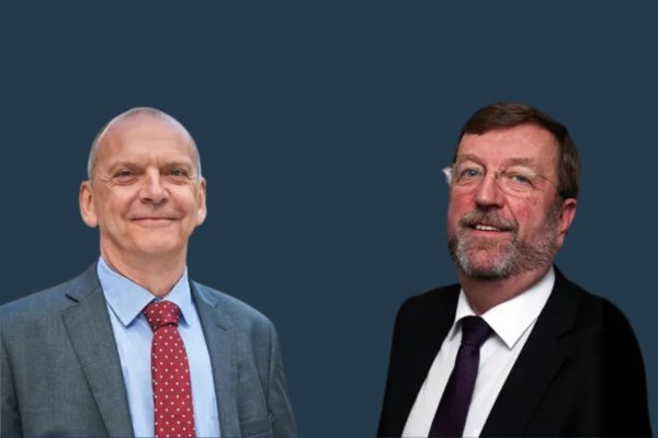 L-R Geoff Layer, John Widdowson